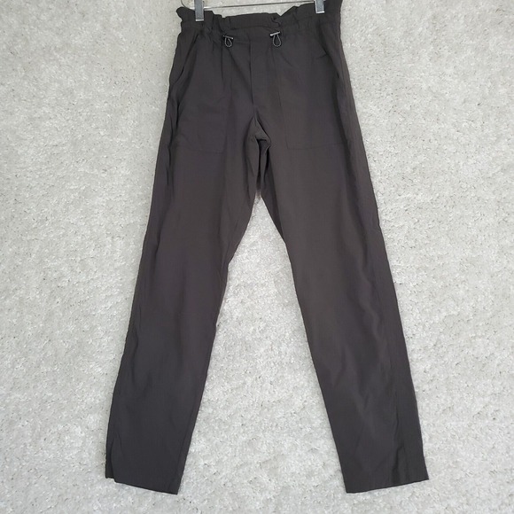 Athleta Women Trekkie Jogger Pants Size 4 Gray Casual Outdoors Tapered Hiking - Picture 1 of 12